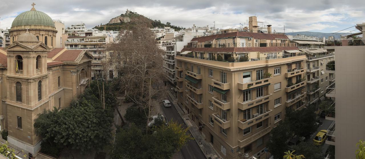 Ferienwohnung Penthouse In Kolonaki Athen Exterior foto